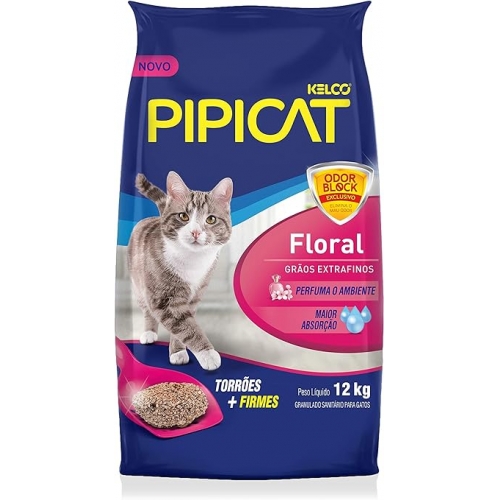 PIPICAT FLORAL GRÃOS EXTRA FINOS - 12KG