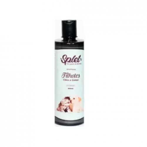 SPLET SHAMPOO FILHOTES CAES E GATOS 500ML - 1UN