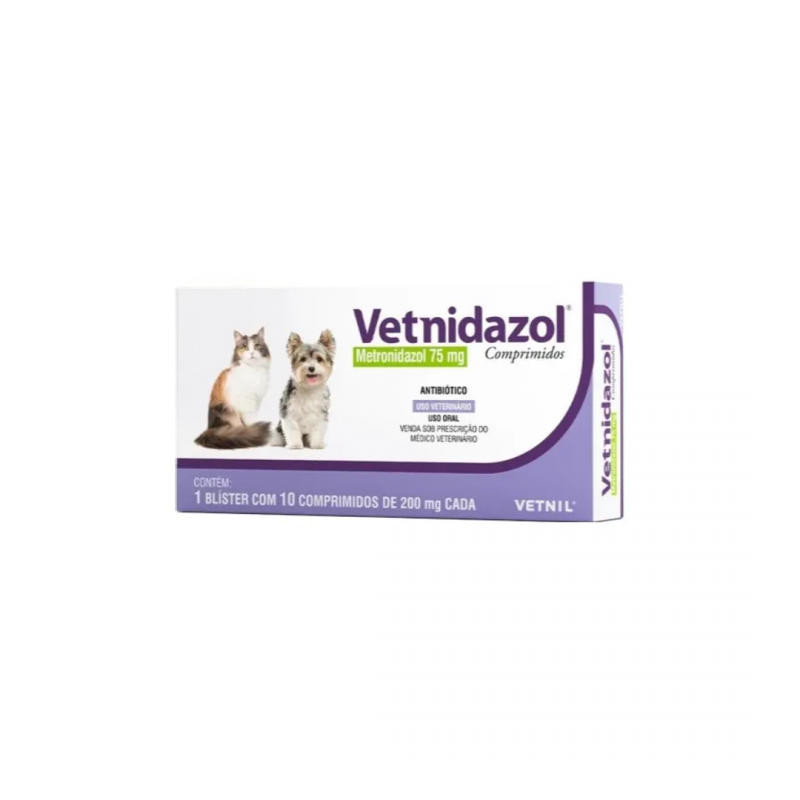 VETNIDAZOL METRONIDAZOL 75MG