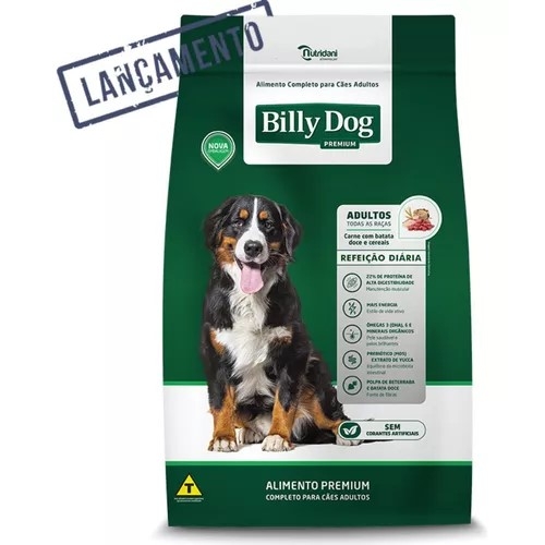 BILLY DOG PREMIUM CARNE/CEREAIS - 15KG