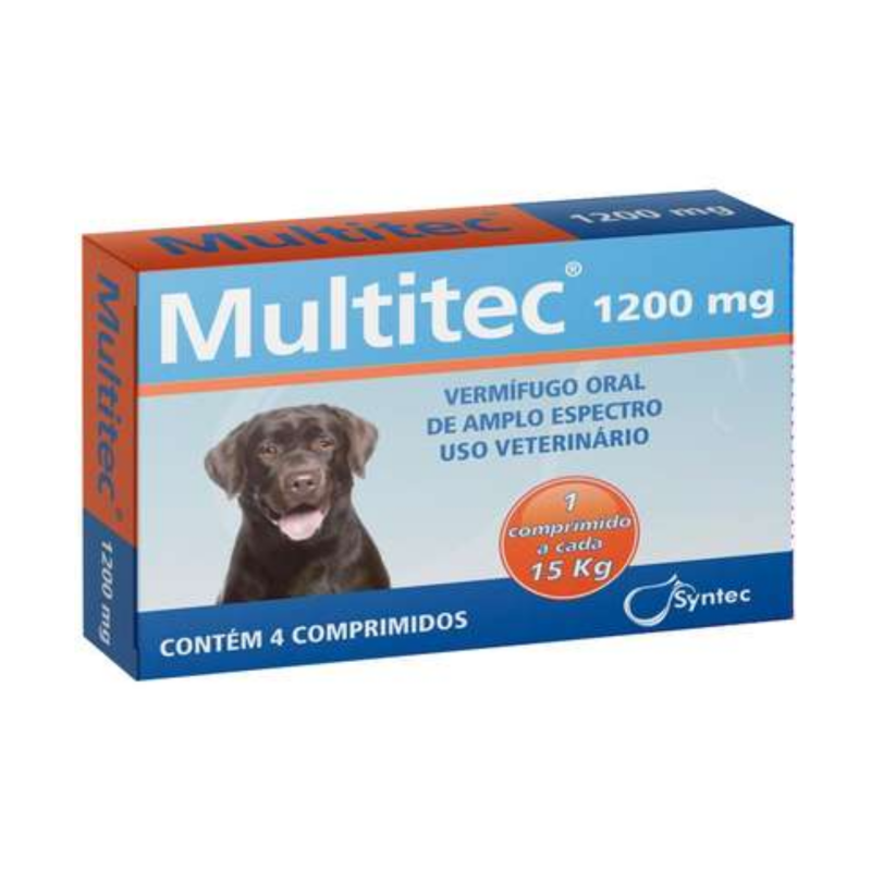 MULTITEC 1200MG 4 COMPRIMIDOS