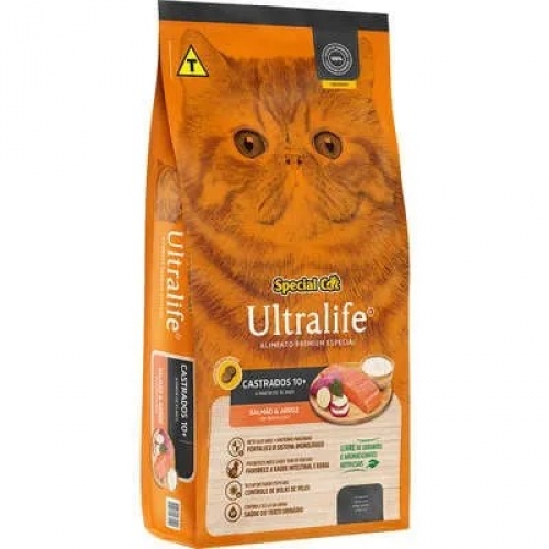 SPECIAL CAT ULTRALIFE CASTRADO 10+ - 10KG