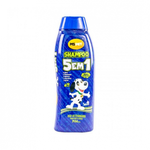 MS PET SHAMPOO 5 EM 1 700ML - 1UN