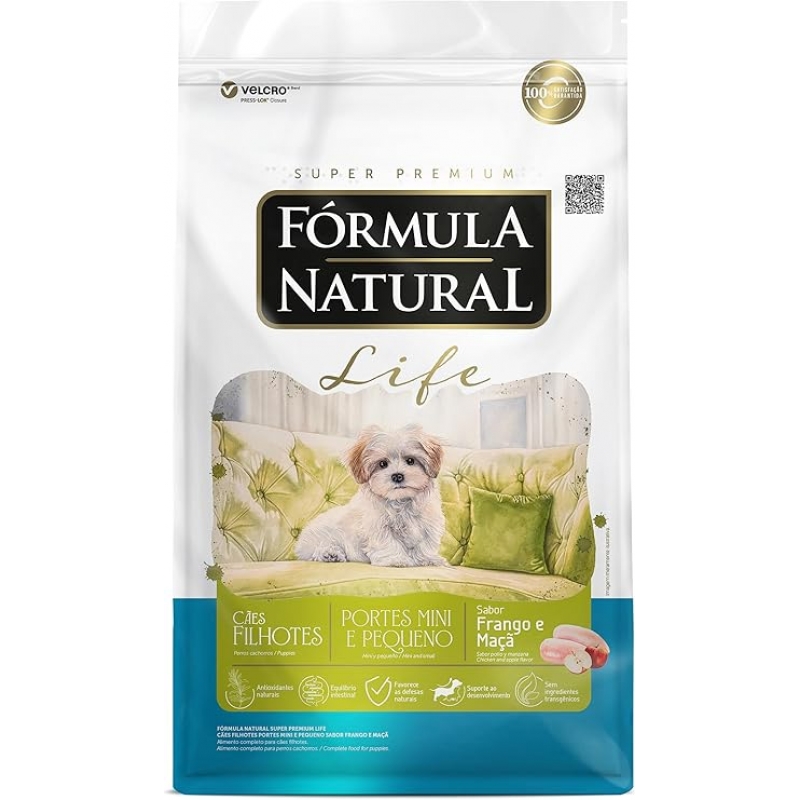 FORMULA NATURAL LIFE FILHOTES M.P - 15KG