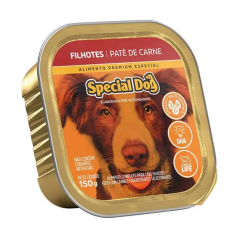 SPECIAL DOG CACHORRO FILHOTE PATE DE CARNE - 150G