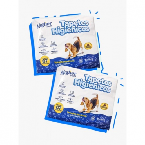 MIGLIOR PADS TAPETES HIGIENICOS - 7UN