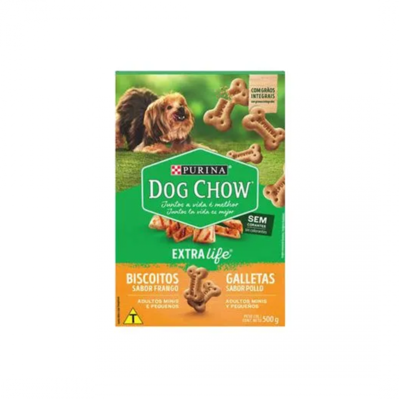 DOG CHOW BISCOITO FRANG R.P 500G