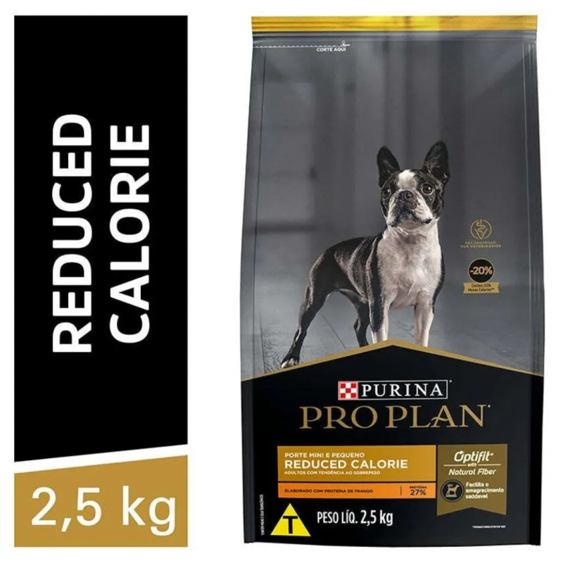 PRO PLAN CALORIA REDUZIDA - 2,5KG