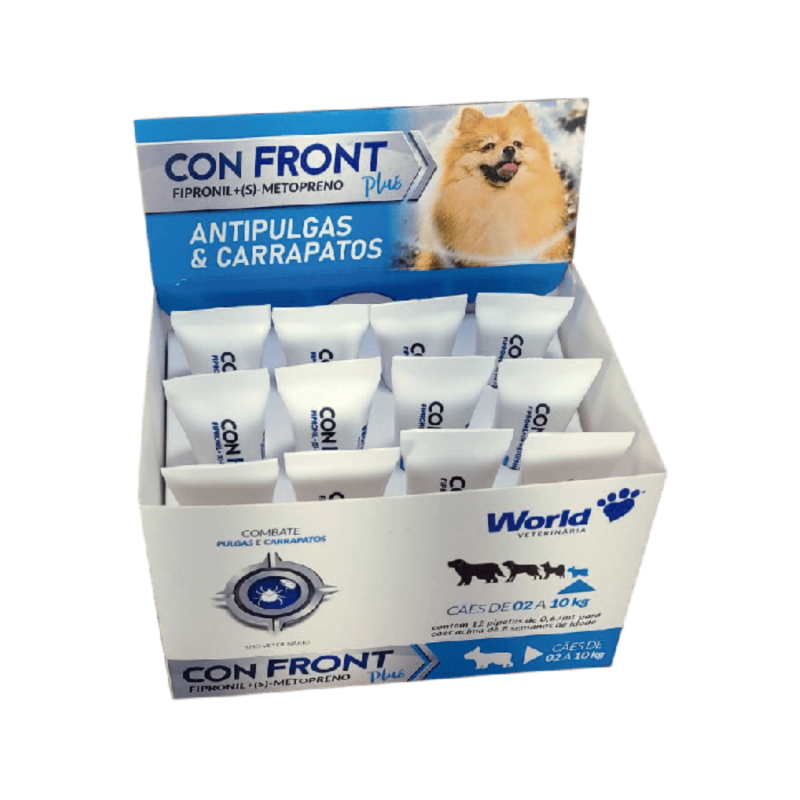 CONFRONT PLUS 0,67ML - 2 a 10KG - 1UN