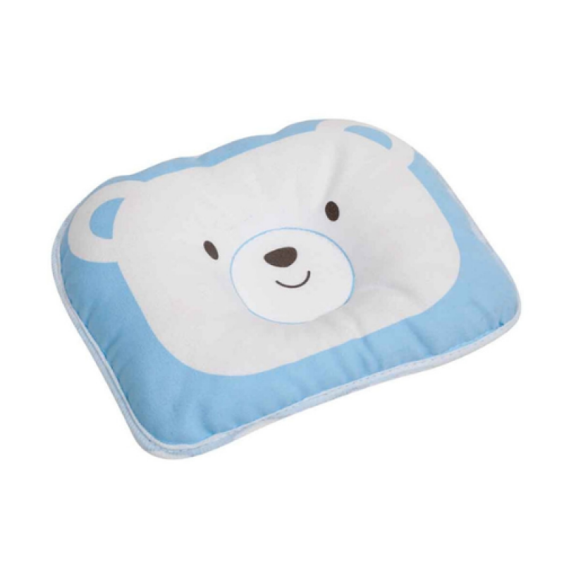 TRAVESSEIRO ANATOMICO PARA BEBE URSO AZUL BUBA