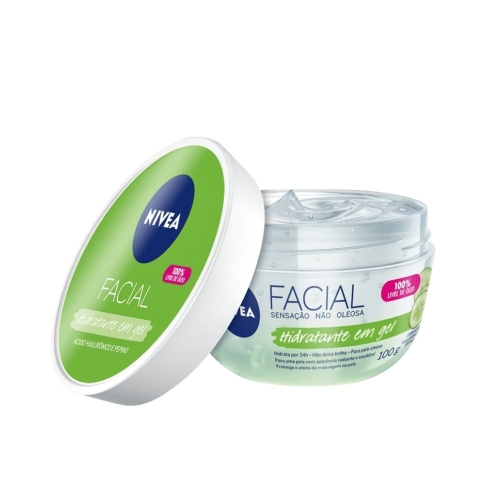 CREME NIVEA HIDRATANTE FACIAL EM GEL ÁCIDO HIALURÔNICO E PEPINO 100G