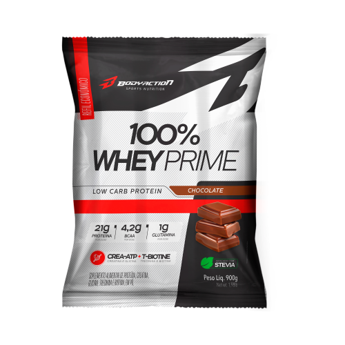 100% WHEY PRIME CHOCOLATE REFIL (900G) BODYACTION