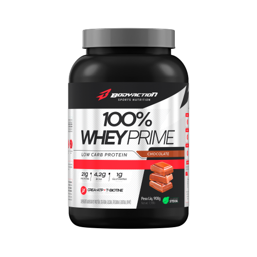 100% WHEY PRIME CHOCOLATE (900G) BODYACTION