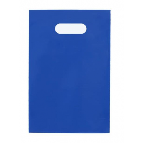 SACOLA ALÇA VAZADA 20CMX30CM C/50 UNIDADES AZUL ROYAL - SUSTENPLAST