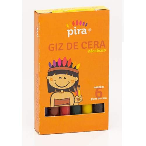 GIZ DE CERA PIRATININGA CURTO 6 CORES