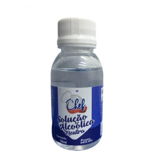 SOLUÇÃO ALCOÓLICO NEUTRO - ICEBERG CHEF - 50ml