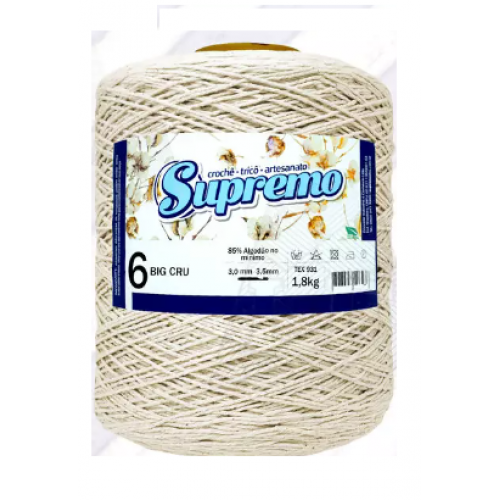 BARBANTE SUPREMO CRU N6 1,800G