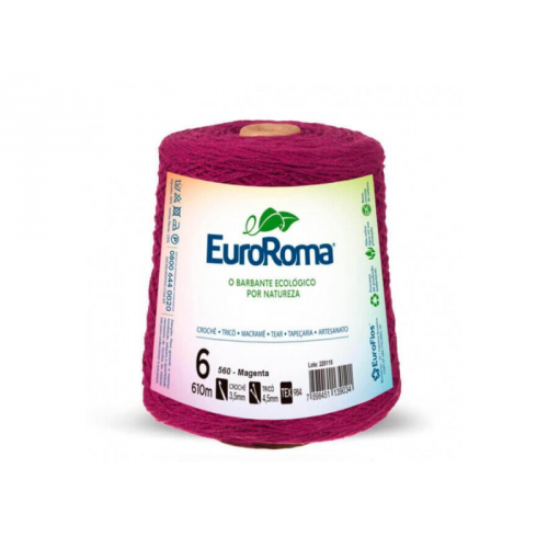 BARBANTE EUROROMA MAGENTA N6 610M