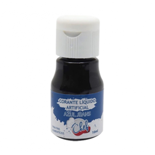 CORANTE LÍQUIDO - ICEBERG CHEF - AZUL JEANS 10ML