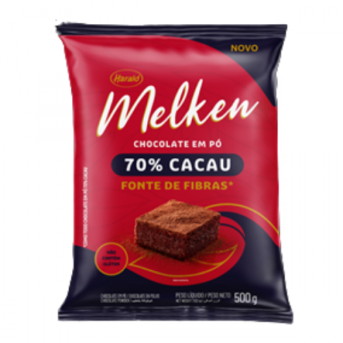 CHOCOLATE EM PÓ 70% CACAU MELKEN - 500g