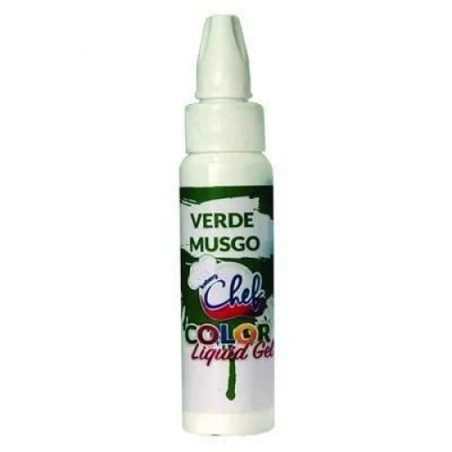 CORANTE LÍQUIDO/GEL - ICEBERG CHEF - VERDE LIMÃO 25g