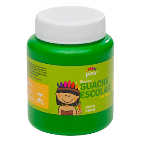 TINTA GUACHE PIRATININGA VERDE 250ML