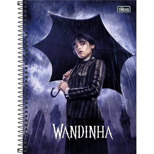 CADERNO UNIVERSITÁRIO 1 MATÉRIA 80F WANDINHA GUARDA CHUVA