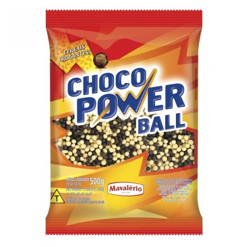 CHOCO POWER BALL MINI MESCLADO - MAVALÉRIO 500g