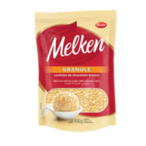 GRANULE CHOCOLATE BRANCO MELKEN - 400g