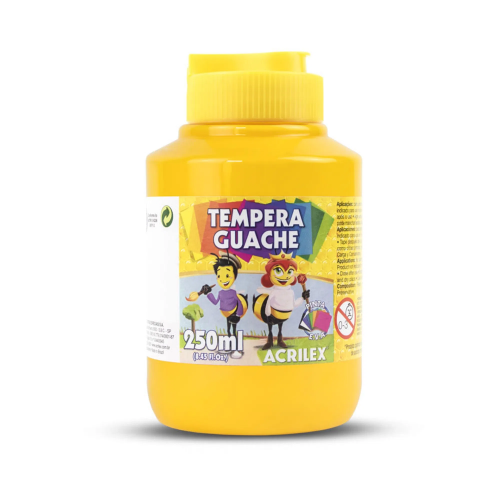 TINTA GUACHE 250ML AMARELO