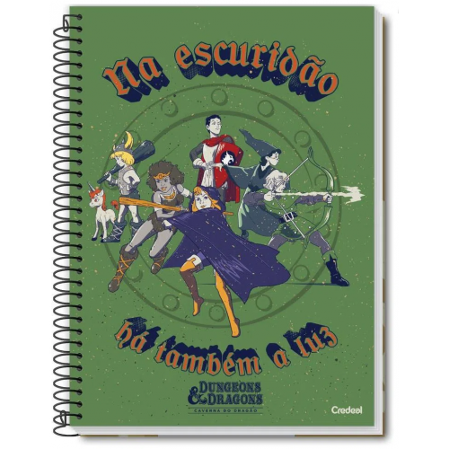 CADERNO UNIVERSITÁRIO 1 MATÉRIA 80F DUNGEONS&DRAGONS NA ESCURIDÃO TAMBÉM HÁ LUZ