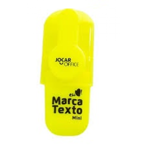 MARCA TEXTO MINI PONTA CHANFRADA