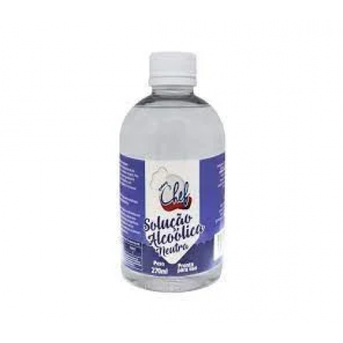 SOLUÇÃO ALCOÓLICO NEUTRO - ICEBERG CHEF - 270ml