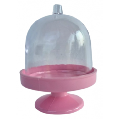 MINI BOLEIRA ROSA BEBÊ 6CM LEMBRANCINHA PLASTBRINDES