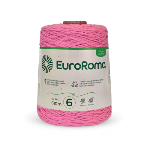 BARBANTE EUROROMA ROSA CHICLET N6 610M