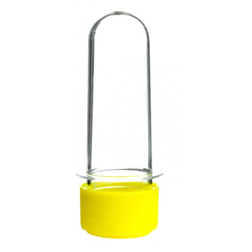 TUBETE PEQUENO AMARELO PCT C/10 UNIDADES - PLASTBRINDES