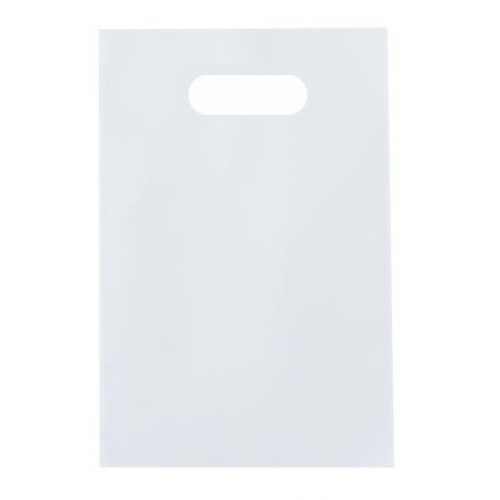 SACOLA ALÇA VAZADA 30CMX40CM C/25 UNIDADES BRANCO - SUSTENPLAST