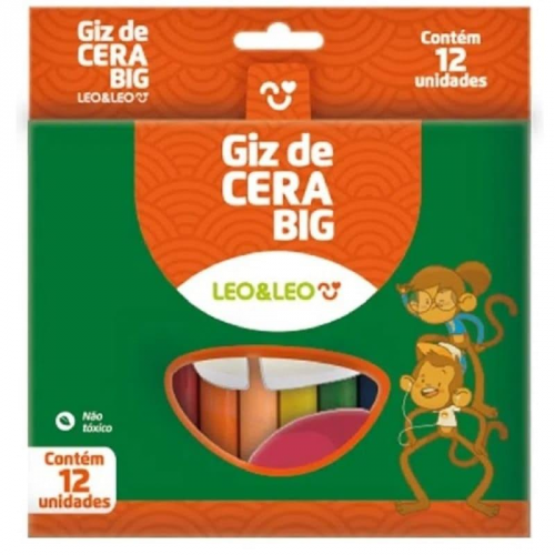 GIZ DE CERA LEO E LEO - BIG - C/12 UNIDADES