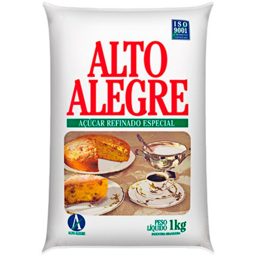 AÇÚCAR REFINADO - ALTO ALEGRE 1Kg