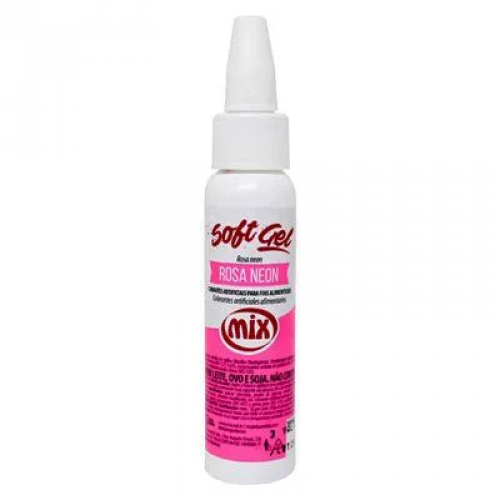 CORANTE LÍQUIDO/GEL - MIX - ROSA BEBE 25g