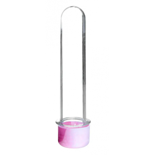 TUBETE GRANDE ROSA BEBÊ PCT C/10 UNIDADES - PLASTBRINDES