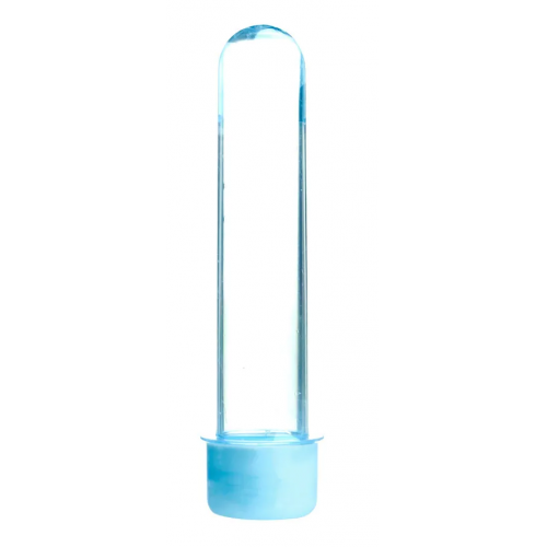 TUBETE GRANDE AZUL BEBÊ PCT C/10 UNIDADES - PLASTBRINDES