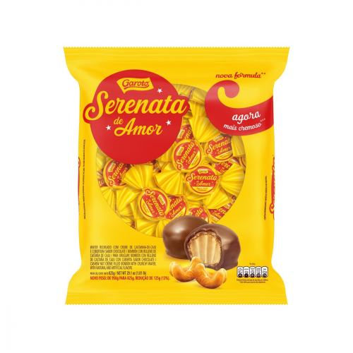 BOMBOM SERENATA DE AMOR - GAROTO 825g