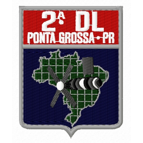 Patch Bordado Bandeira Brasil Colorido, Almox Militar