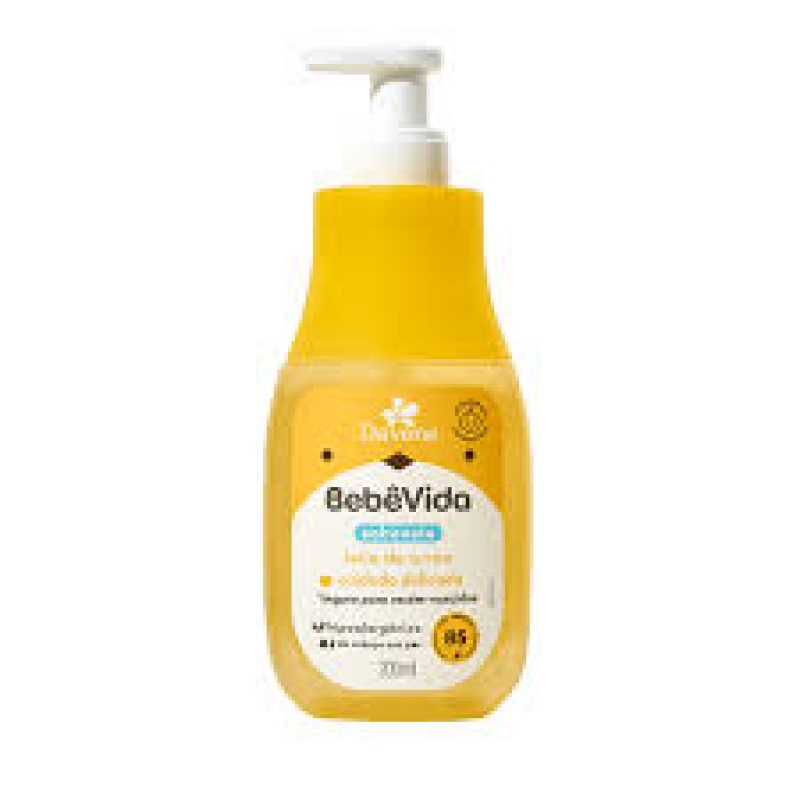 SABONETE LIQ.LEITE DE ARROZ BEBE VIDA DAVENE 200ML