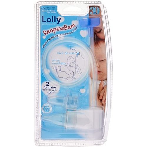 ASPIRADOR NASAL SUCCAO LOLLY BABY