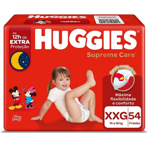 FR HUGGIES SUPREME CARE HIPER XXG 54