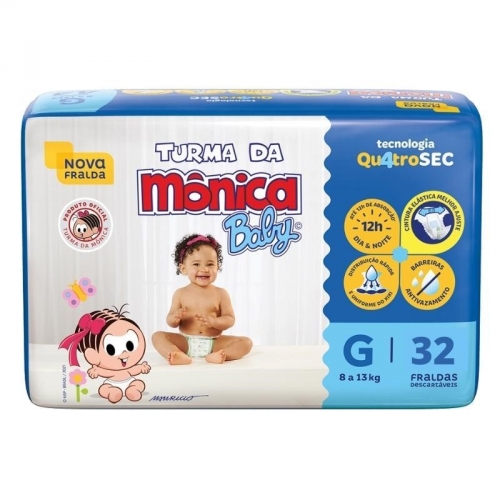 FR TURMA DA MONICA BABY JUMBO+ G 32