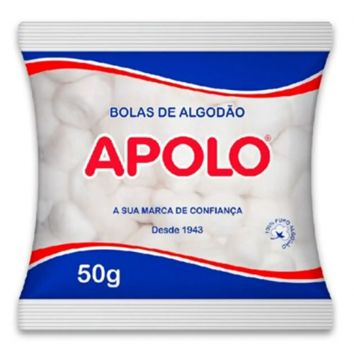 ALGODAO EM BOLA APOLO 50G