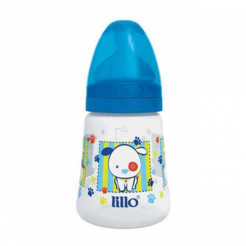 MAMADEIRA DESIGNER LILLO ORT SIL 180ML AZUL